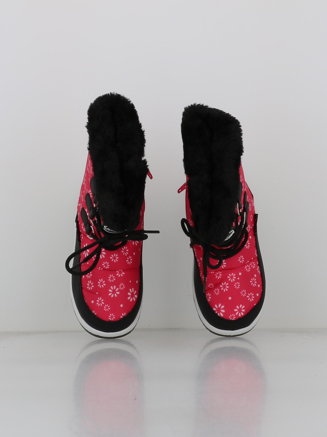 Bottes de neige polaire uflow rose fille - Alpes Vertigo