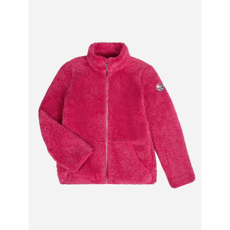 Veste polaire vaski rose enfant - Aulp