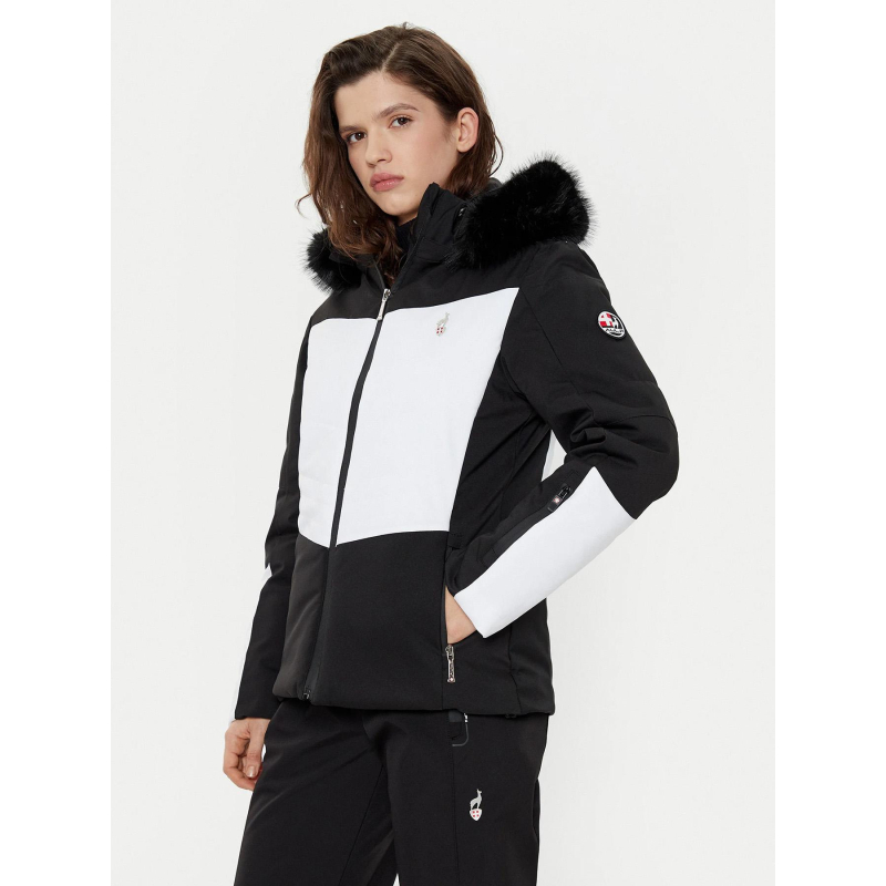 Veste de ski sandi noir blanc femme - Aulp
