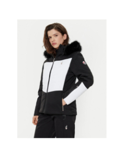 Veste de ski sandi noir blanc femme - Aulp
