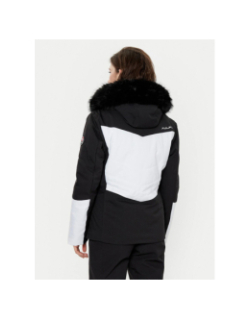 Veste de ski sandi noir blanc femme - Aulp