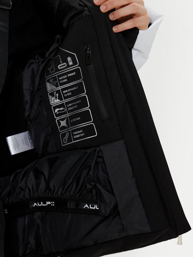 Veste de ski sandi noir blanc femme - Aulp