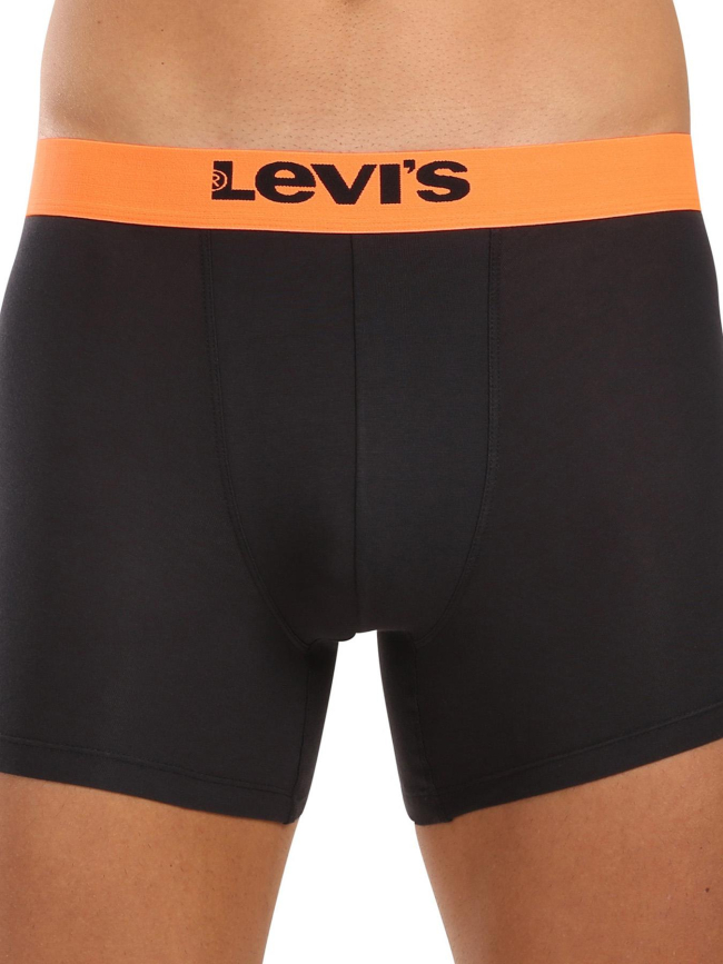 Coffret cadeau 3 boxers neon noir homme - Levi's