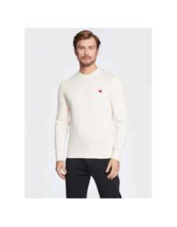 Pull fin san cassius beige homme - Hugo