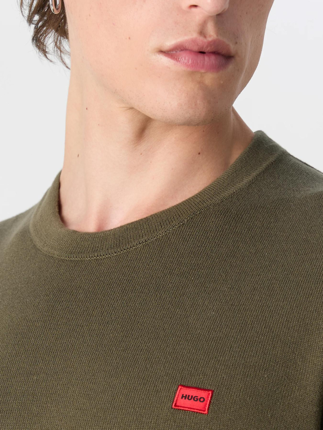 Pull fin san cassius kaki homme - Hugo