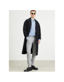 Chemise extra slim stretch elisha bleu homme - Hugo