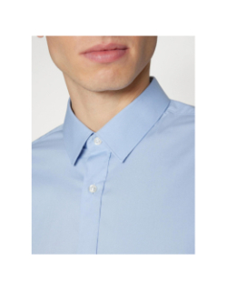 Chemise extra slim stretch elisha bleu homme - Hugo