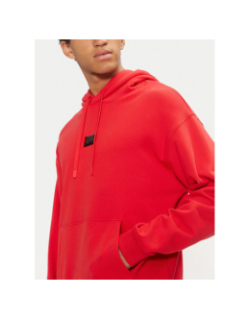 Sweat à capuche dugojellow rouge homme - Hugo
