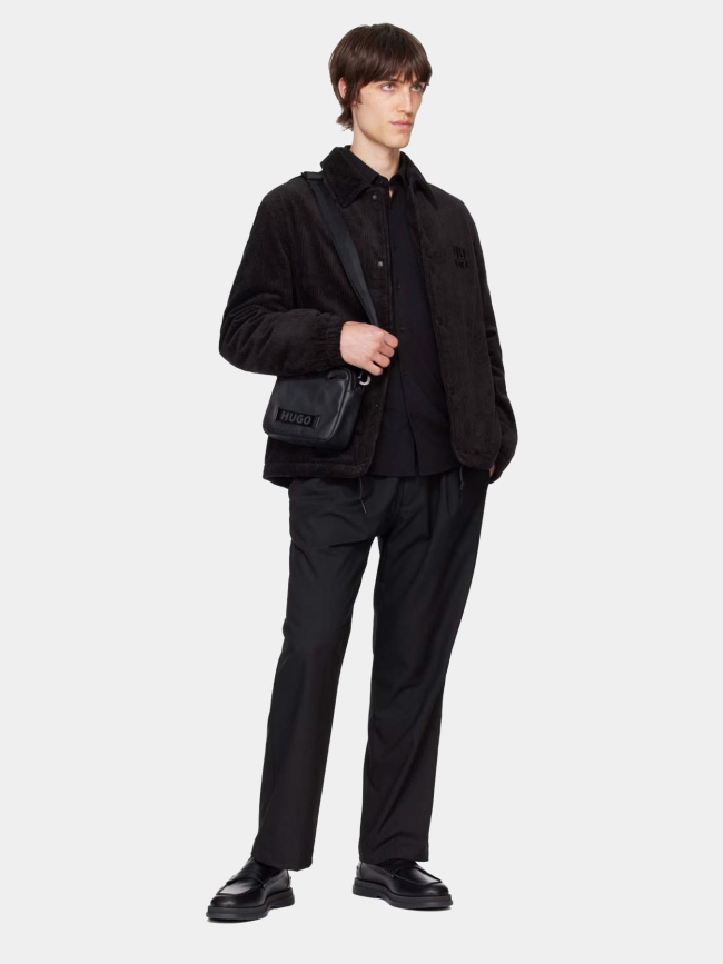 Sacoche bandoulière crossbody noir homme - Hugo