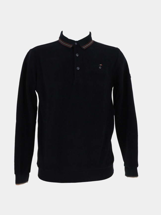 Sweat zippé sherpa giclass gris anthracite garçon - Teddy Smith