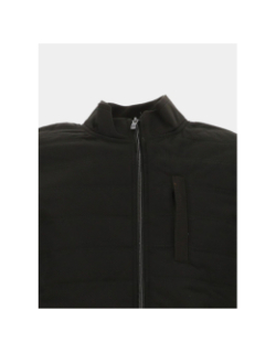 Veste bi matière matelassée scander kaki homme - Benson & Cherry