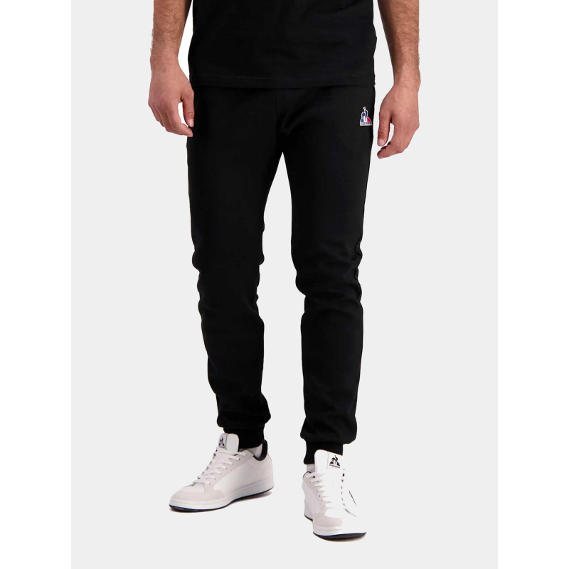 Pantalon jogging essential slim n2 noir homme - Le Coq Sportif