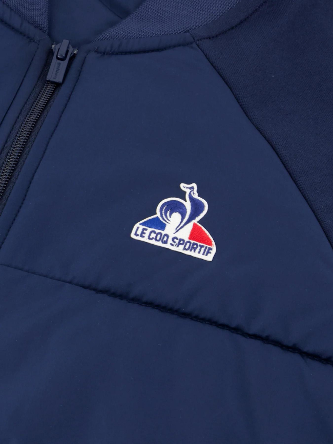 Veste hybride tricolore n2 bleu marine homme - Le Coq Sportif