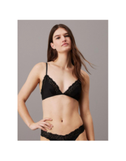 Soutien gorge triangle wire free noir femme - Calvin Klein