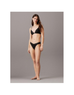 Soutien gorge triangle wire free noir femme - Calvin Klein
