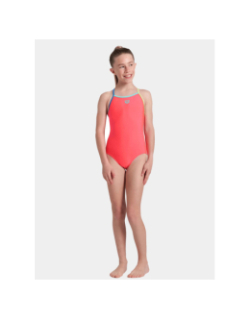 Maillot de bain de natation light drop solid fluo fille - Arena