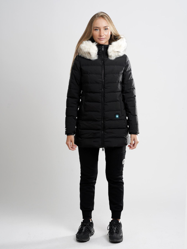 Doudoune chauffante stockholm noir femme - Comme Des Loups