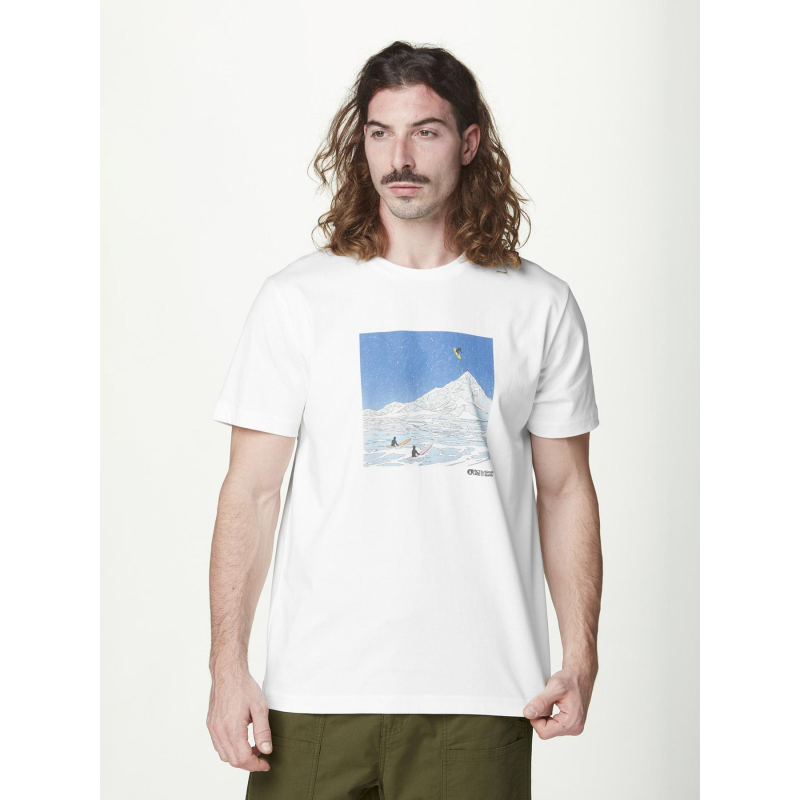 T-shirt sb04 natural blanc homme - Picture
