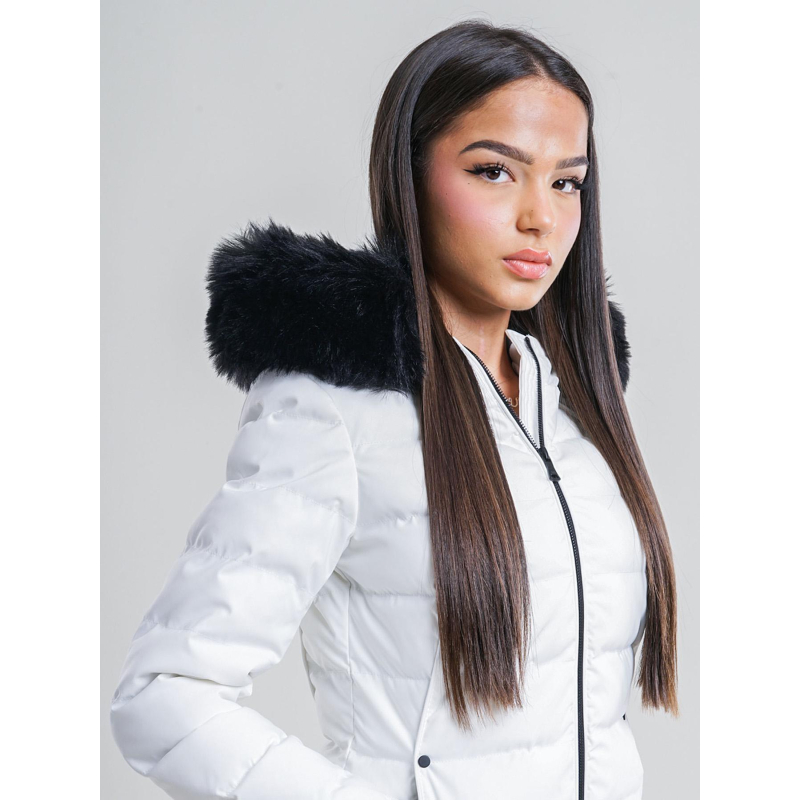 Des Loups Achat Doudoune Blanche Femme Doudoune Chauffante