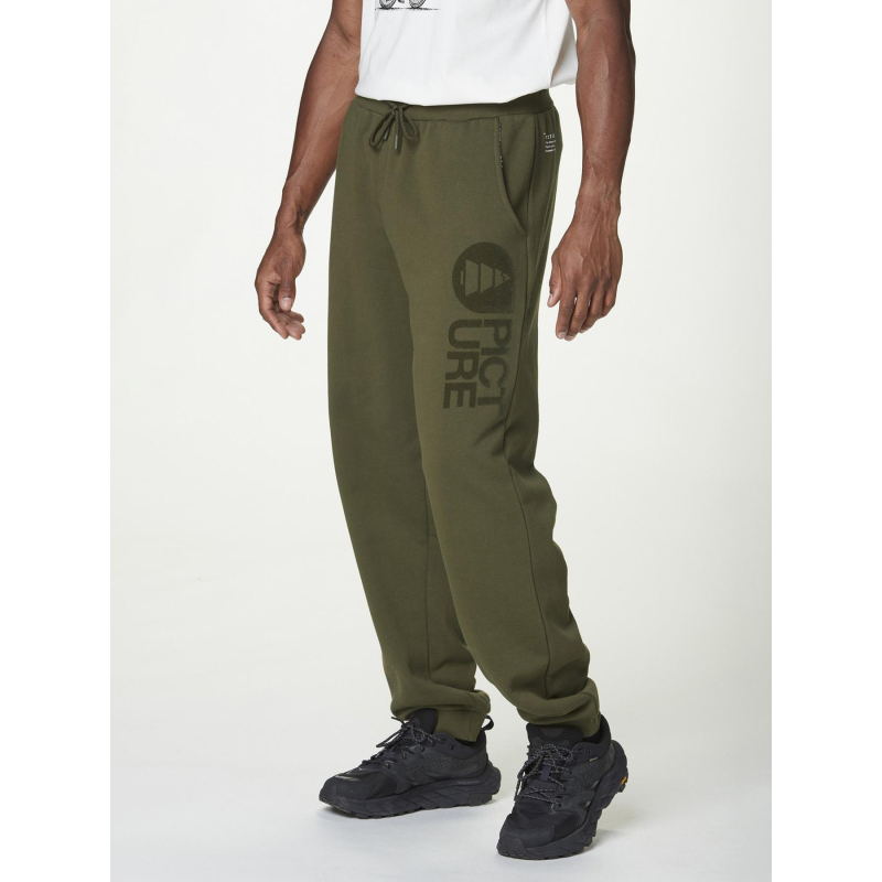 Pantalon jogging chill tobacco kaki homme - Picture