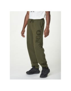 Pantalon jogging chill tobacco kaki homme - Picture
