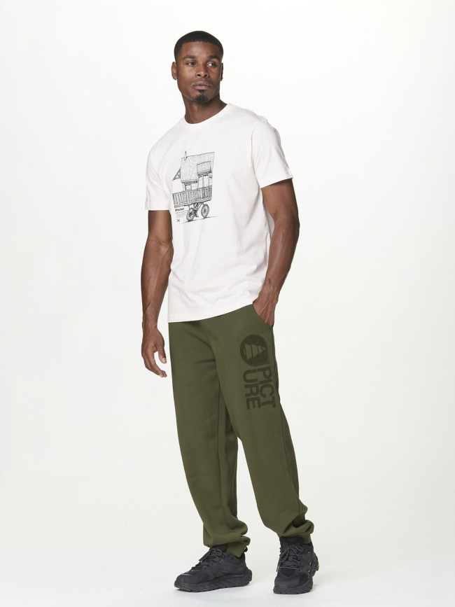 Pantalon jogging chill tobacco kaki homme - Picture