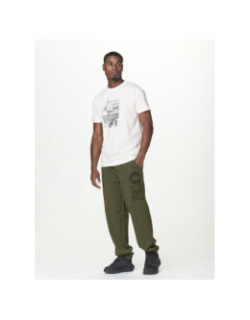 Pantalon jogging chill tobacco kaki homme - Picture