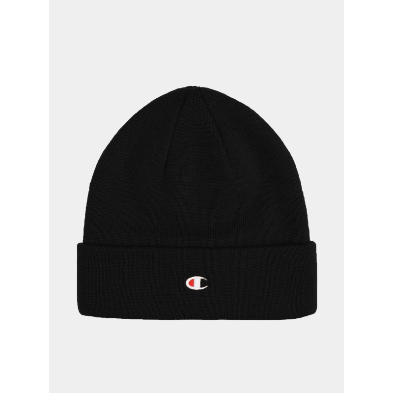 Bonnet symbole logo brodé noir - Champion