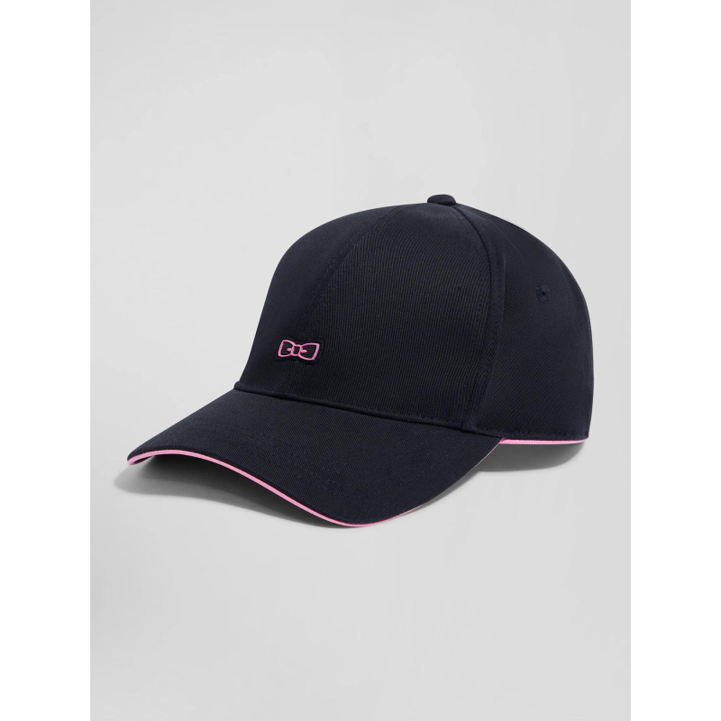 Casquette en coton badge bleu marine homme - Eden Park