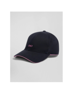 Casquette en coton badge bleu marine homme - Eden Park