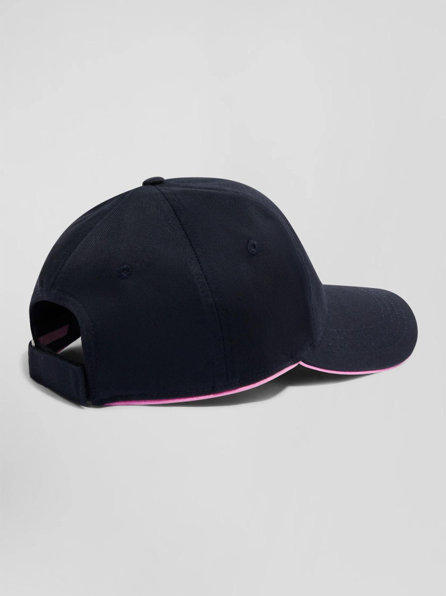 Casquette en coton badge bleu marine homme - Eden Park