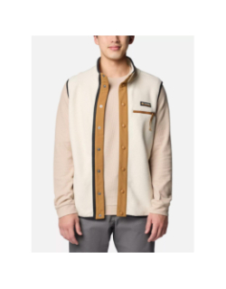 Veste polaire sherpa sans manches helvetia blanc homme - Columbia