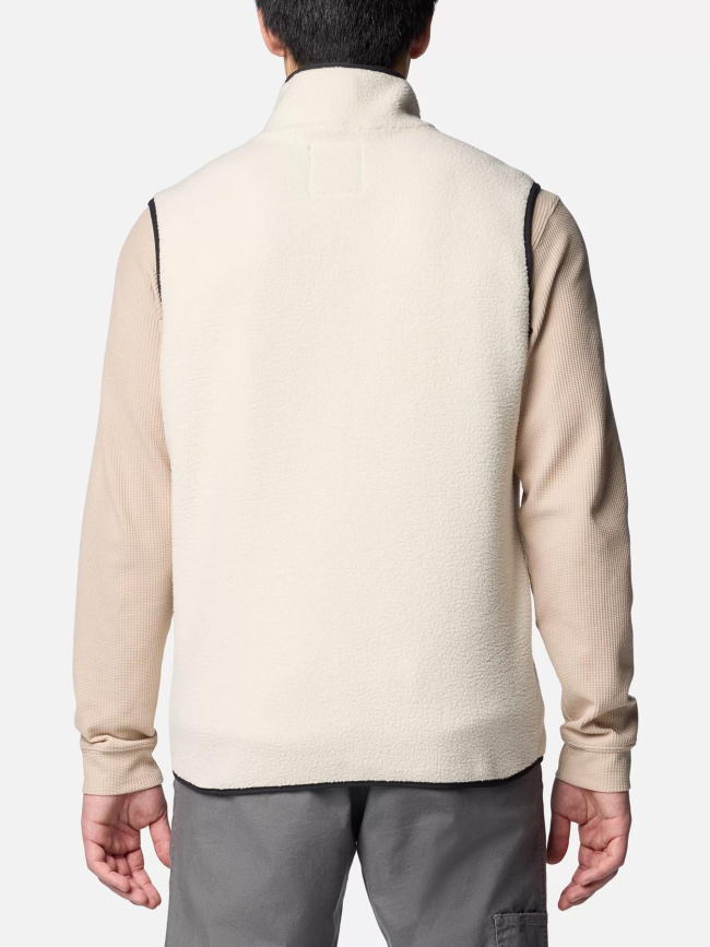 Veste polaire sherpa sans manches helvetia blanc homme - Columbia