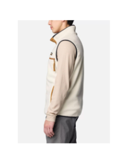 Veste polaire sherpa sans manches helvetia blanc homme - Columbia