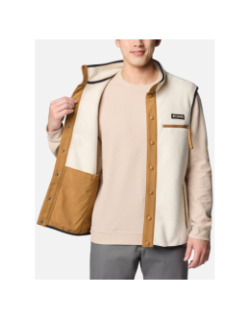 Veste polaire sherpa sans manches helvetia blanc homme - Columbia
