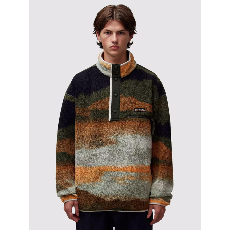 Polaire à motif helvetia II multicolore homme - Columbia