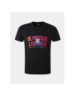 T-shirt manches courtes unity noir adultes - Olympique Lyonnais