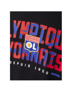 T-shirt manches courtes unity noir adultes - Olympique Lyonnais
