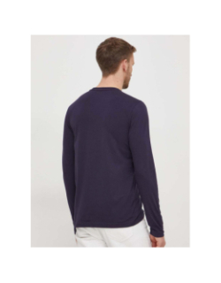 T-shirt stretch slim fit bleu marine homme - Calvin Klein