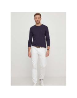 T-shirt stretch slim fit bleu marine homme - Calvin Klein