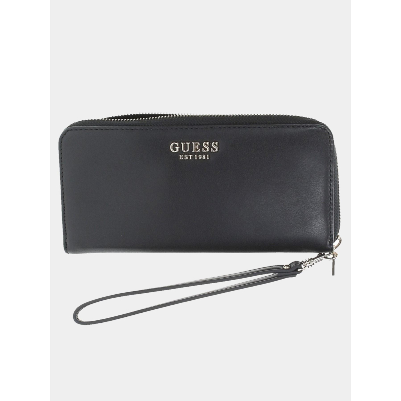Portefeuille compagnon laurel petit logo noir femme - Guess