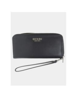 Portefeuille compagnon laurel petit logo noir femme - Guess