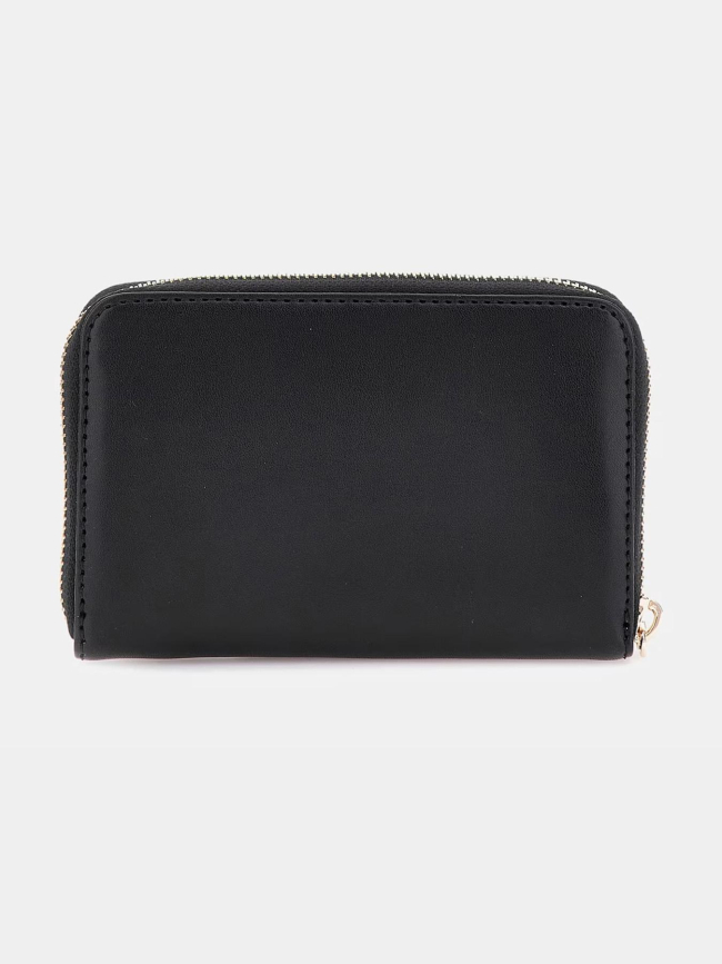 Portefeuille petit compagnon laurel noir femme - Guess