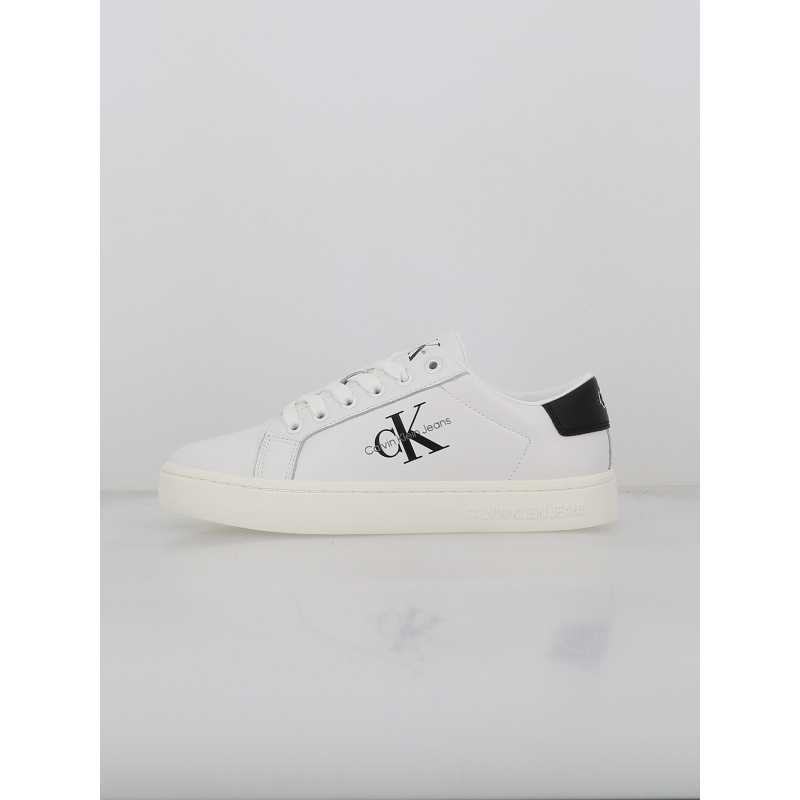 Baskets classic cupsole blanc femme - Calvin Klein Jeans