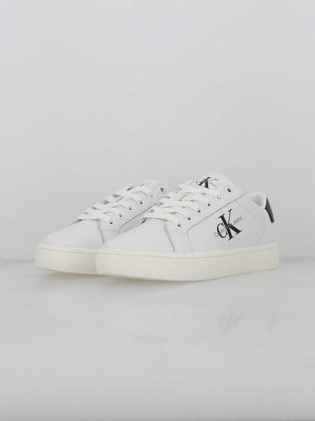 Baskets classic cupsole blanc femme - Calvin Klein Jeans