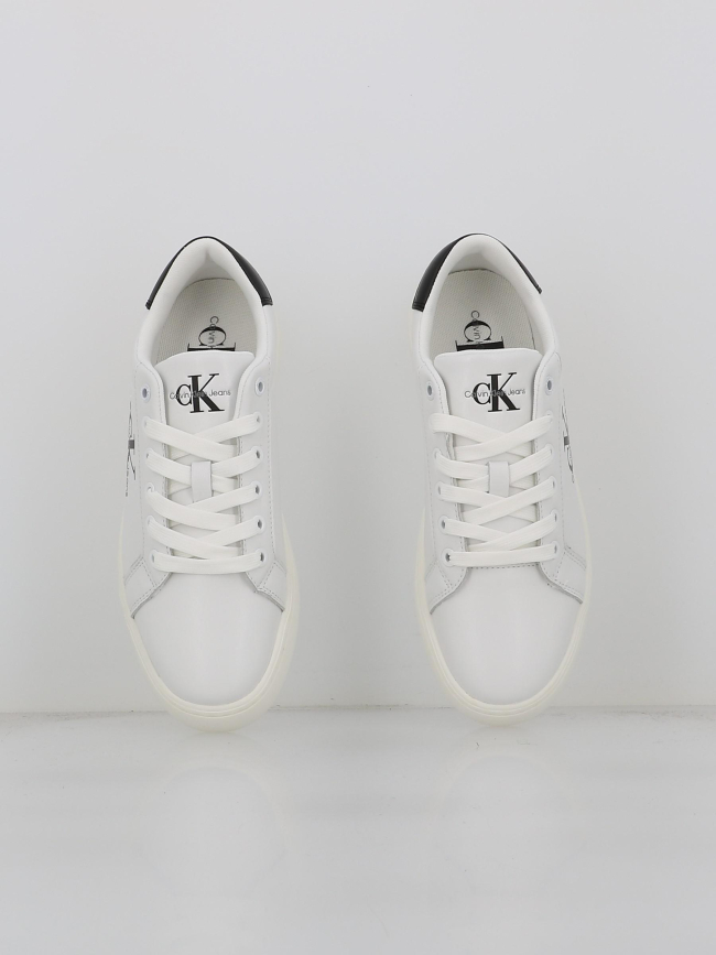 Baskets classic cupsole blanc femme - Calvin Klein Jeans