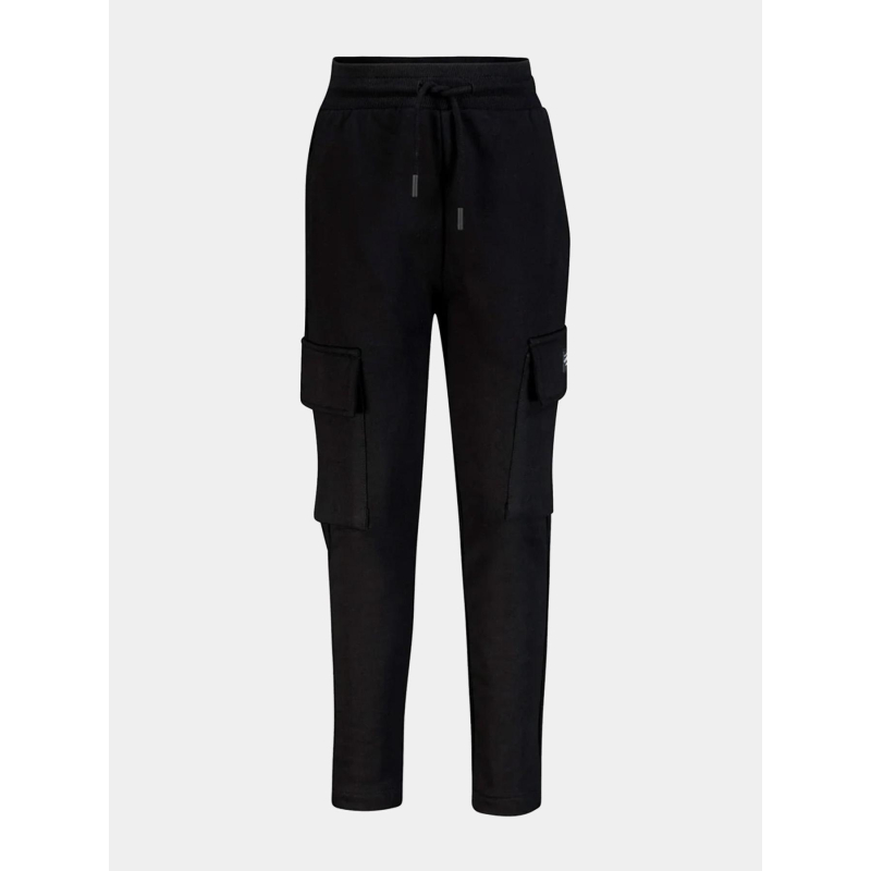 Pantalon jogging cargo bascabo noir garçon - Le Temps Des Cerises