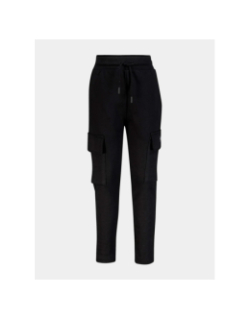 Pantalon jogging cargo bascabo noir garçon - Le Temps Des Cerises