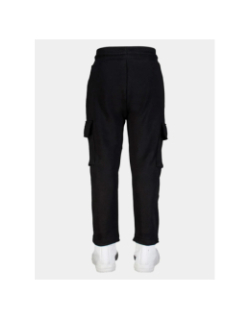 Pantalon jogging cargo bascabo noir garçon - Le Temps Des Cerises