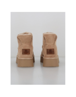 Boots fourrées beige femme - Xti